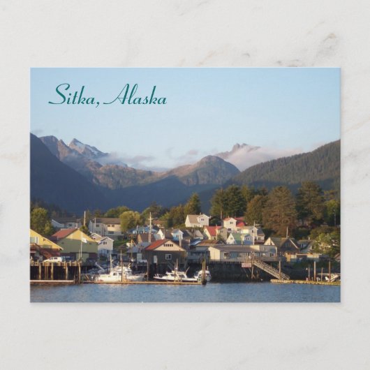 Sitka Postkarte (Vorderseite)