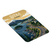Sitka USA Magnet (Rechte Seite)