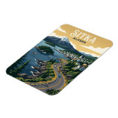 Sitka USA Magnet (Linke Seite)