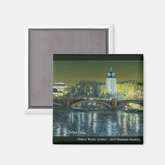 "Šitkov Water Tower" Magnet (Vorderseite/Rückseite)
