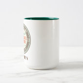 Sitte der Mitglieder des Stadtrates Zweifarbige Tasse (Mittel)