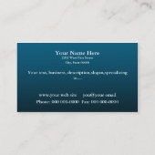 Sitter Boarding Business Custom Business Card Visitenkarte (Rückseite)