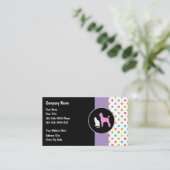 Sitter-Visitenkarten Visitenkarte (Stehend Vorderseite)