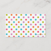 Sitter-Visitenkarten Visitenkarte (Rückseite)