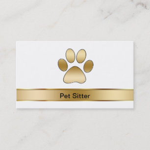 Sitter-Visitenkarten Visitenkarte