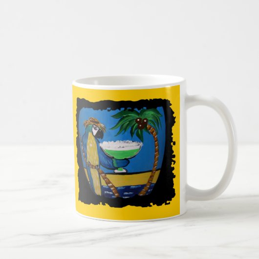Sittiche verkümmern kaffeetasse (Rechts)