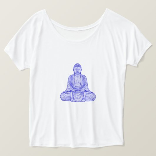 Sitting Buddha T-Shirt (Design vorne)