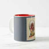 Sitting Bull 11 Unze Zwei-Ton Tasse (Vorderseite Links)