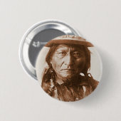 Sitting Bull Button (Vorne & Hinten)