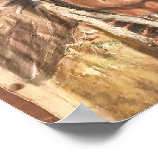 Sitting Bull Indischer Chef Poster (Ecke)