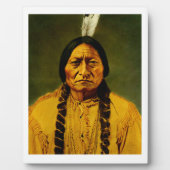 Sitting Bull Native American First Nations Chef Fotoplatte (Vorderseite)