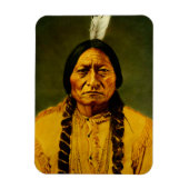 Sitting Bull Native American First Nations Chef Magnet (Vertikal)