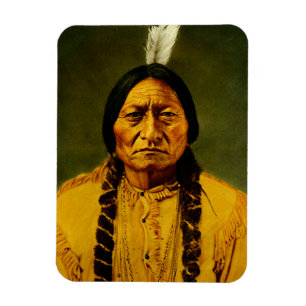 Sitting Bull Native American First Nations Chef Magnet