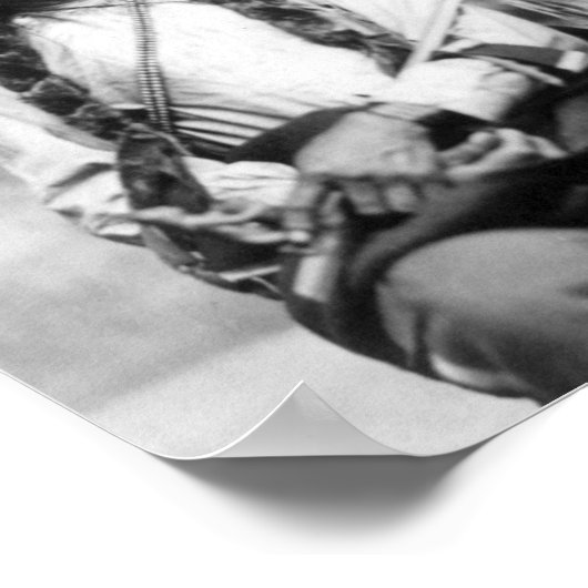 Sitting Bull Portrait Poster (Ecke)