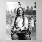 Sitting Bull Portrait Poster (Vorne)