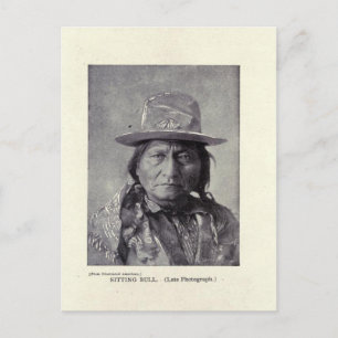 Sitting Bull Postcard Postkarte