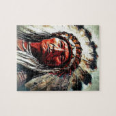 Sitting Bull Puzzle (Horizontal)