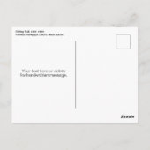 Sitting Bull Tribal Indianertag des amerikanischen Postkarte (Rückseite)