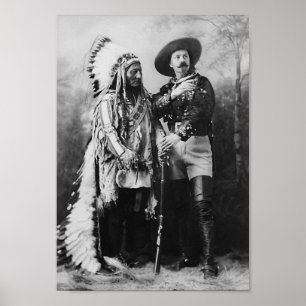 Sitting Bull und Buffalo Bill - 1897 Poster
