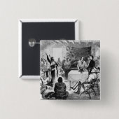 Sitting- Bullrat, 1877 Button (Vorne & Hinten)