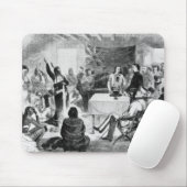 Sitting- Bullrat, 1877 Mousepad (Mit Mouse)