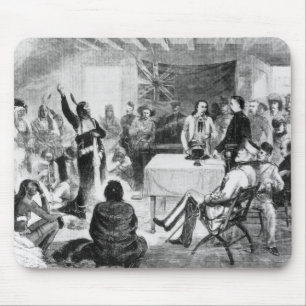 Sitting- Bullrat, 1877 Mousepad