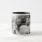 Sitting- Bullrat, 1877 Zweifarbige Tasse (Mittel)