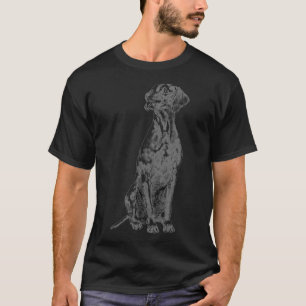Sitting Dog Ungarisch Vizsla T-Shirt