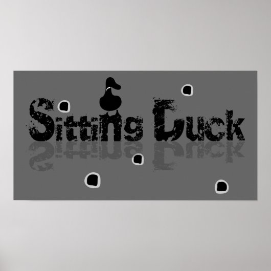Sitting Duck Poster (Vorne)