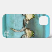 Sitting Frogs Case-Mate iPhone Hülle (Rückseite (Horizontal))