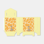 Sitting Giraffe Geschenkschachtel (Ungefaltet)