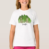 Sitting Giraffes T - Shirt (Vorderseite)