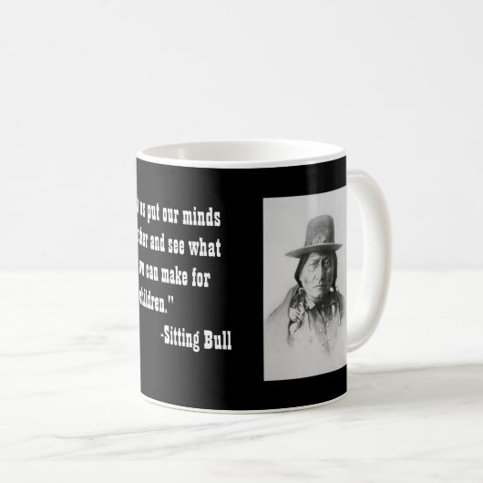 Sittingbull Kaffeetasse (VorderseiteRechts)