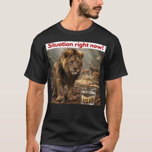 Situation im Moment T-Shirt (Vorderseite)