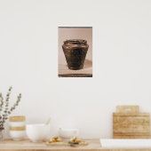 Situla mit drei dekorativen Repousen Poster (Küche)