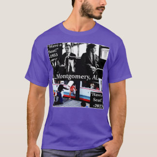 Sitz Alabama-Heulen Montgomery AL Flussufer T-Shirt