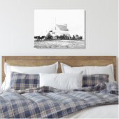 Sitz der Sanitärkommission Leinwanddruck (Insitu (Schlafzimmer))