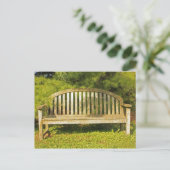 Sitz und Erholung Postkarte (Stehend Vorderseite)