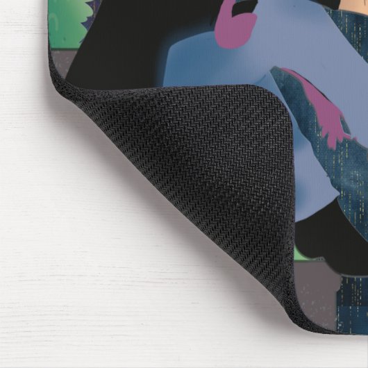 SITZ UND THINKZ Chow - Mousepad (Ecke)