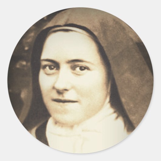 SITZ VON LISIEUX RUNDER AUFKLEBER (Vorderseite)