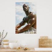 Sitzafrikanisch Poster (Küche)