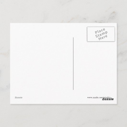 Sitzbaum Postkarte (Rückseite)