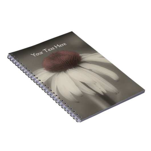 Sitzblende in Schwarz-Weiß-Notebooks Notizblock (Rechte Seite)