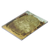 SitzBodhisattva, Koreaner, ANZEIGE c.985 (Granit) Notizblock (Linke Seite)