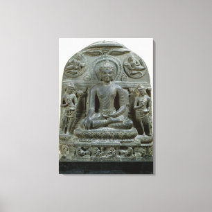 Sitzbuddha in der Meditation Leinwanddruck