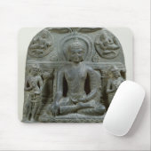 Sitzbuddha in der Meditation Mousepad (Mit Mouse)