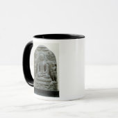 Sitzbuddha in der Meditation Tasse (Vorderseite Links)
