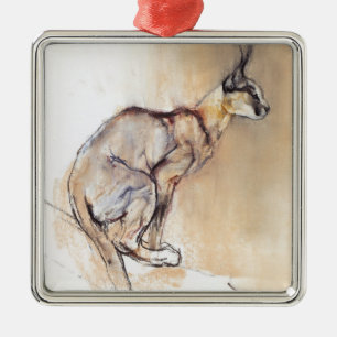 SitzCaracal 2009 Silbernes Ornament