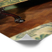 Sitzcouch, mit Sitzbänken aus Tapeten, ähnlich wie Poster (Ecke)