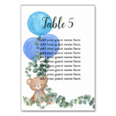 Sitzdiagramm Oh Mann, wir können frühzeitig abwart Tischnummer (Vorderseite)